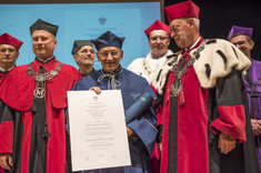 [FOTO] Ks. prof. Michał Heller doktorem honoris causa Politechniki Rzeszowskiej