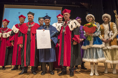 [FOTO] Ks. prof. Michał Heller doktorem honoris causa Politechniki Rzeszowskiej