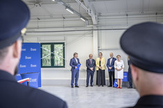 Nowy hangar Akademickiego Ośrodka Szybowcowego w Bezmiechowej